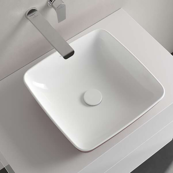 Villeroy&Boch Artis Раковина 41x41x13см., накладная, цвет: Bordeaux