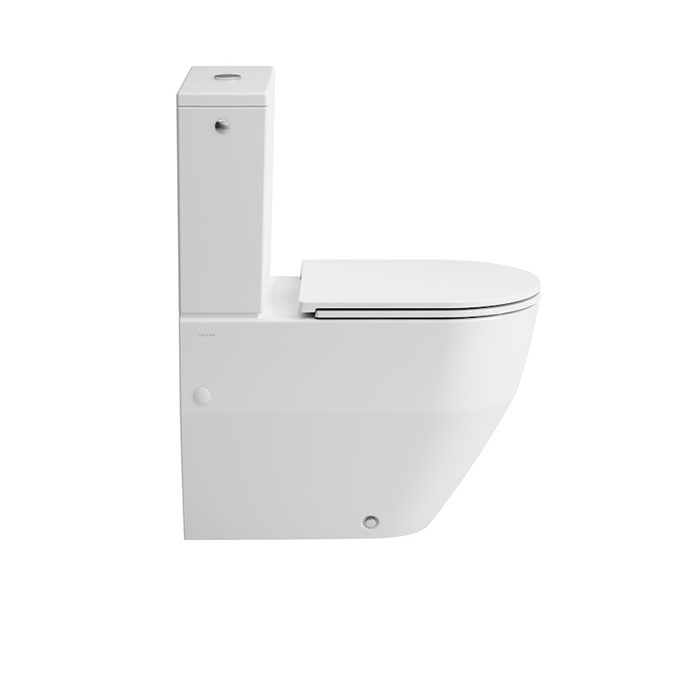 Laufen Pro Унитаз моноблок, приставной 36х65х44см., слив универсальный, Rimless, подвод сбоку, цвет: белый