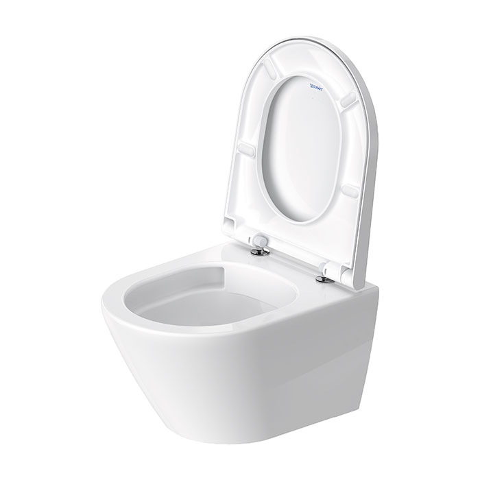 Duravit D-Neo Унитаз 47см., подвесной, безободковый, сиденье микролифт, цвет: белый