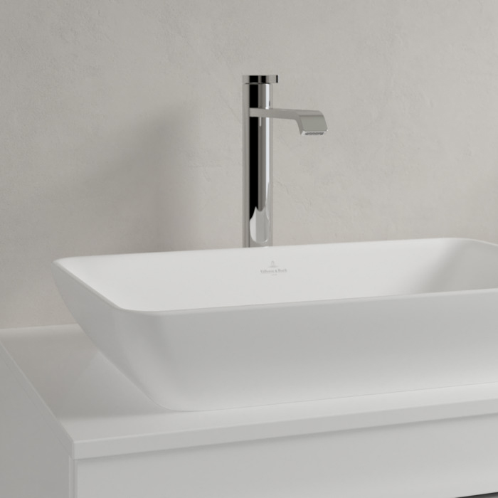 Villeroy&Boch Venticello Раковина 55x36см., без отв., накладная, цвет: альпийский белый
