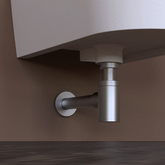 Flaminia Stil Сифон для биде 1 1/4”, цвет: Spazzolato brushed