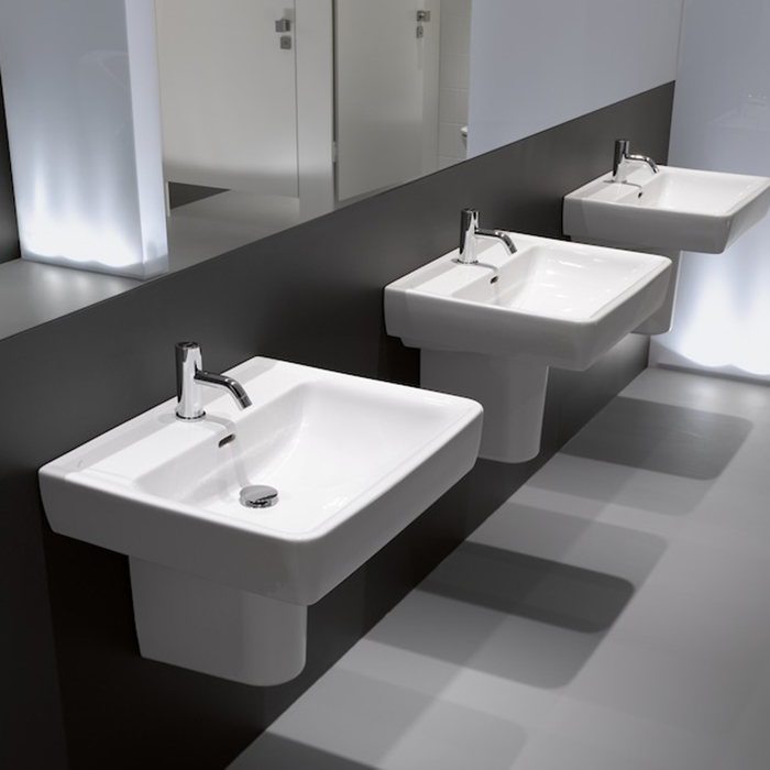 Laufen Pro Раковина 65x48x11,5см, подвесная/накладная с 1 отв., цвет: белый