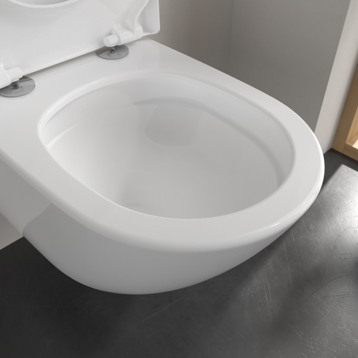 Villeroy&Boch Subway 3.0 Унитаз 37х56х36см., подвесной, TwistFlush, AntiBac, CeramicPlus, цвет: альпийский белый