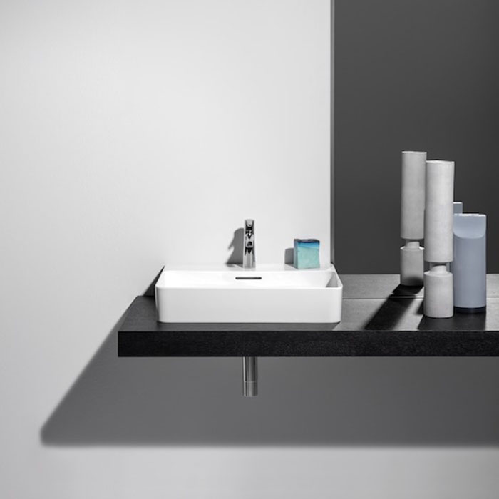 Laufen VAL Раковина 60х42х11.5 см, 1 отв., глазурь 2 стор, цвет: белый