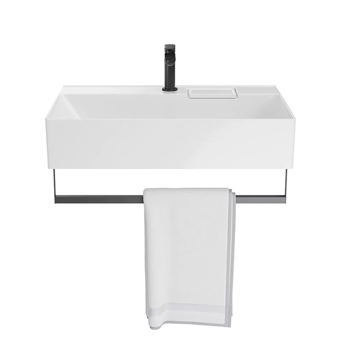 Kerama Marazzi Logica Раковина подвесная 70х48см., 1 отв., цвет: белый глянцевый