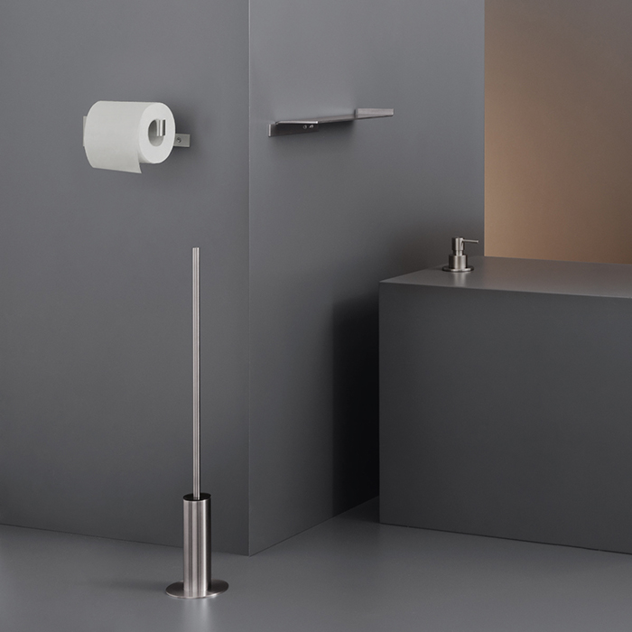 CEA Design ZIQQ Полочка 14.5см, подвесная, многофункциональная, цвет: нержавеющая сталь