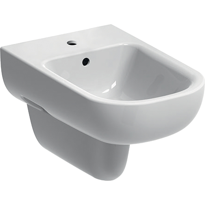 Geberit Smyle Биде подвесное 35х54см., 1 отв., цвет: белый