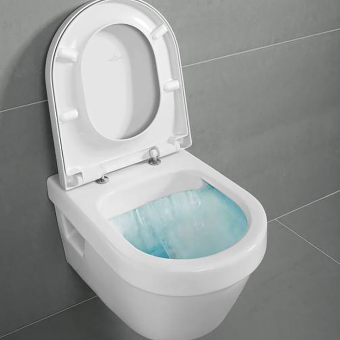 Villeroy&Boch Architectura Унитаз 37x53см., подвесной, безободковый, с гориз. выпуском, цвет: альпийский белый