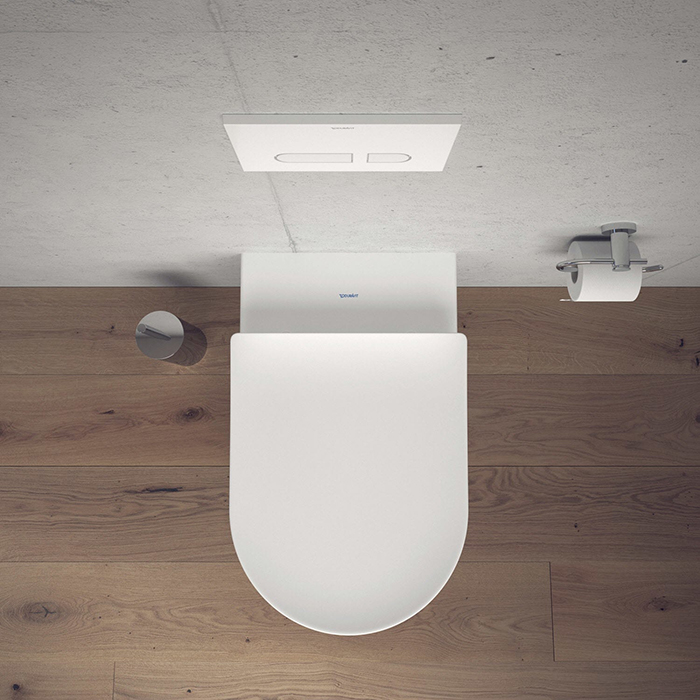 Duravit Soleil by Starck Унитаз 37x60 см, напольный, безободковый, слив универсальный, Weiß Hochglanz, HyG, цвет: белый