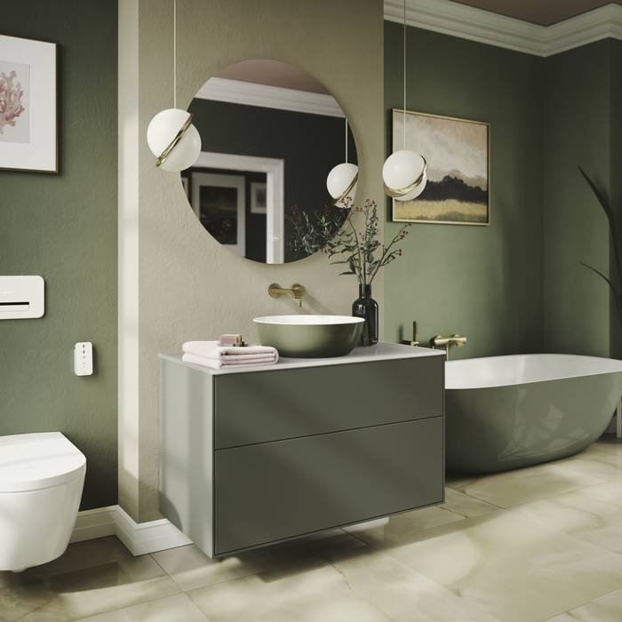 Villeroy&Boch Artis Раковина 43x43x13см., накладная, цвет: Indian Summer