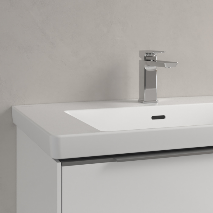 Villeroy&Boch Subway 3.0 Раковина 80х47х16.5см., 1 отв., подвесная, CeramicPlus, с переливом, цвет: белый камень