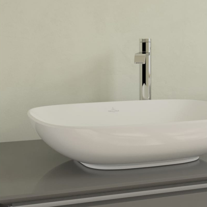 Villeroy&Boch Loop&Friends Раковина 38х56х12см., накладная, без отв., без перелива, цвет: альпийский белый