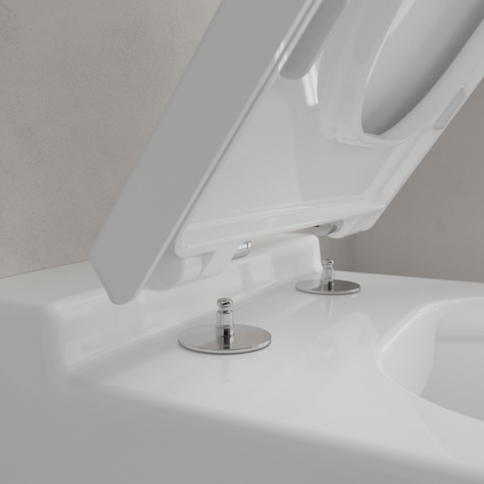 Villeroy & Boch Finion, Унитаз подвесной, размер 37.5x56см, с антигрязевым покрытием CeramicPlus, цвет: белый