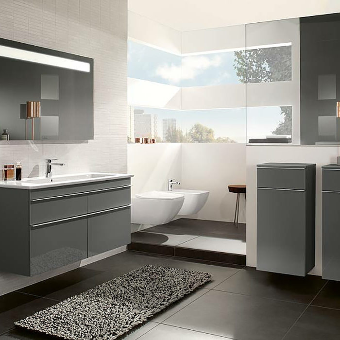 Villeroy & Boch Venticello Биде подвесное 56х37.5см., с антигрязевым покрытием CeramicPlus, цвет: альпийский белый