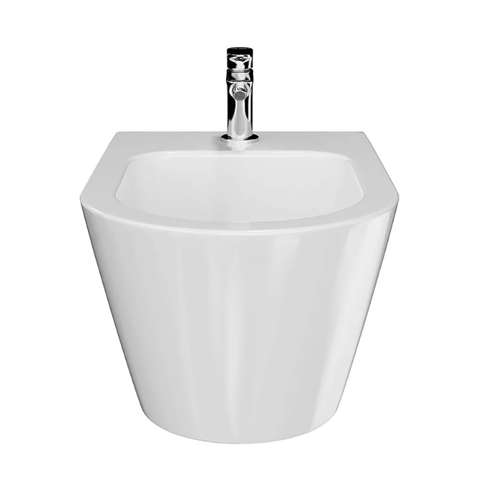 Kerama Marazzi Plaza Modern Биде подвесное, 1 отв., цвет: белое глянцевое