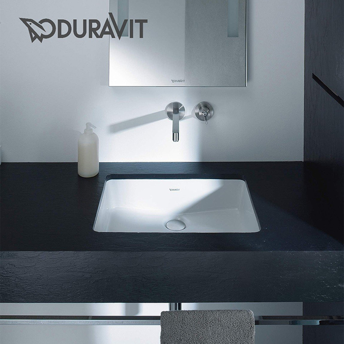 Duravit Starck 3 Раковина 49x36.5см, встраиваемая снизу, без отверстий, цвет: белый