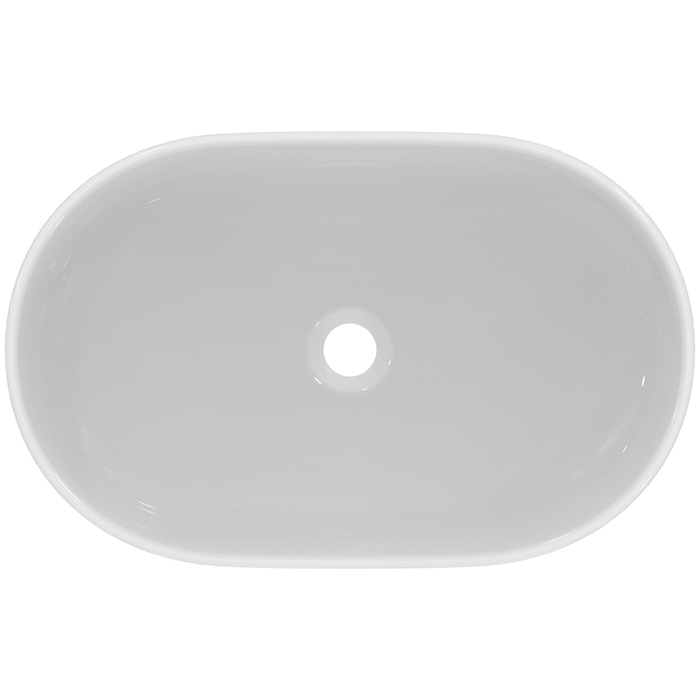 Ideal Standard i.life O Раковина овальная 60x38см, без отв., без перелива, цвет: белый