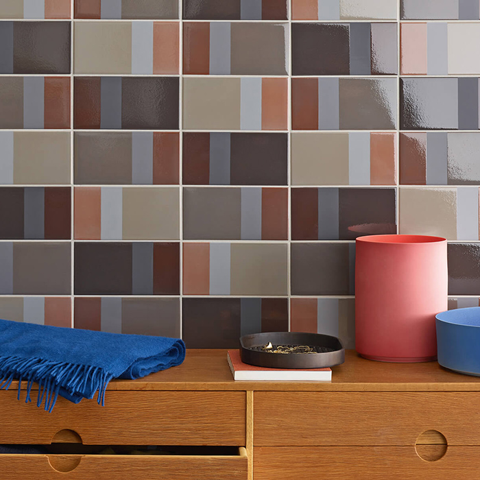 Mutina Diarama Керамогранит 9.4х18.7см, настенная, глазурованный, цвет: blush light
