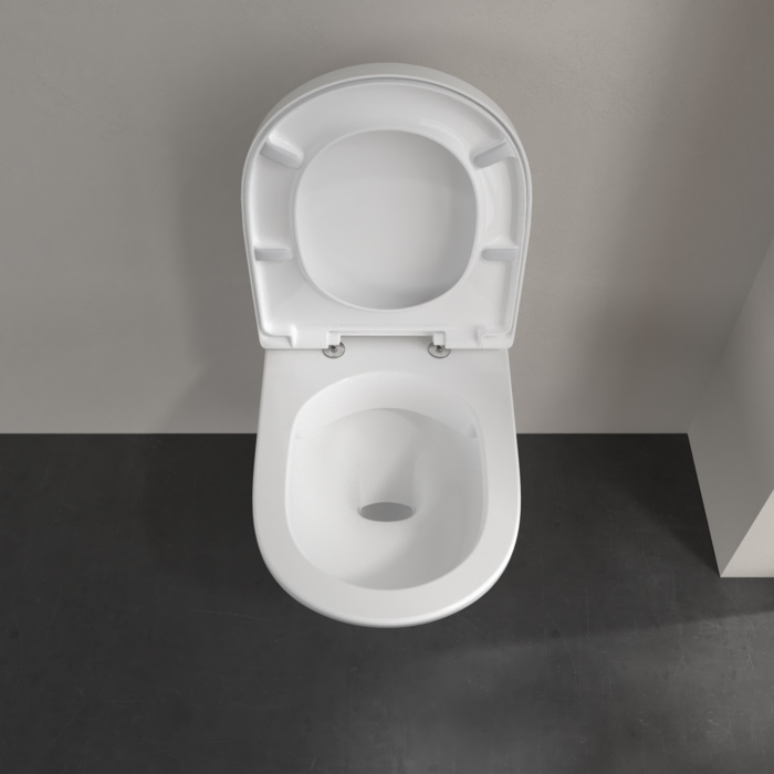 Villeroy&Boch O.novo Унитаз подвесной 36x56 см, безободковый, цвет: белый