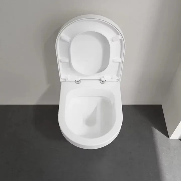 Villeroy&Boch Architectura Комплект Унитаз-подвесной 37х53х33см., сиденье с функцией QuickRelease, Softclose, цвет: альпийский белый