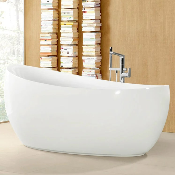 Villeroy&Boch Aveo New Generation Ванна 190х95х83см., отдельностоящая, Quaryl®, цвет: альпийский белый