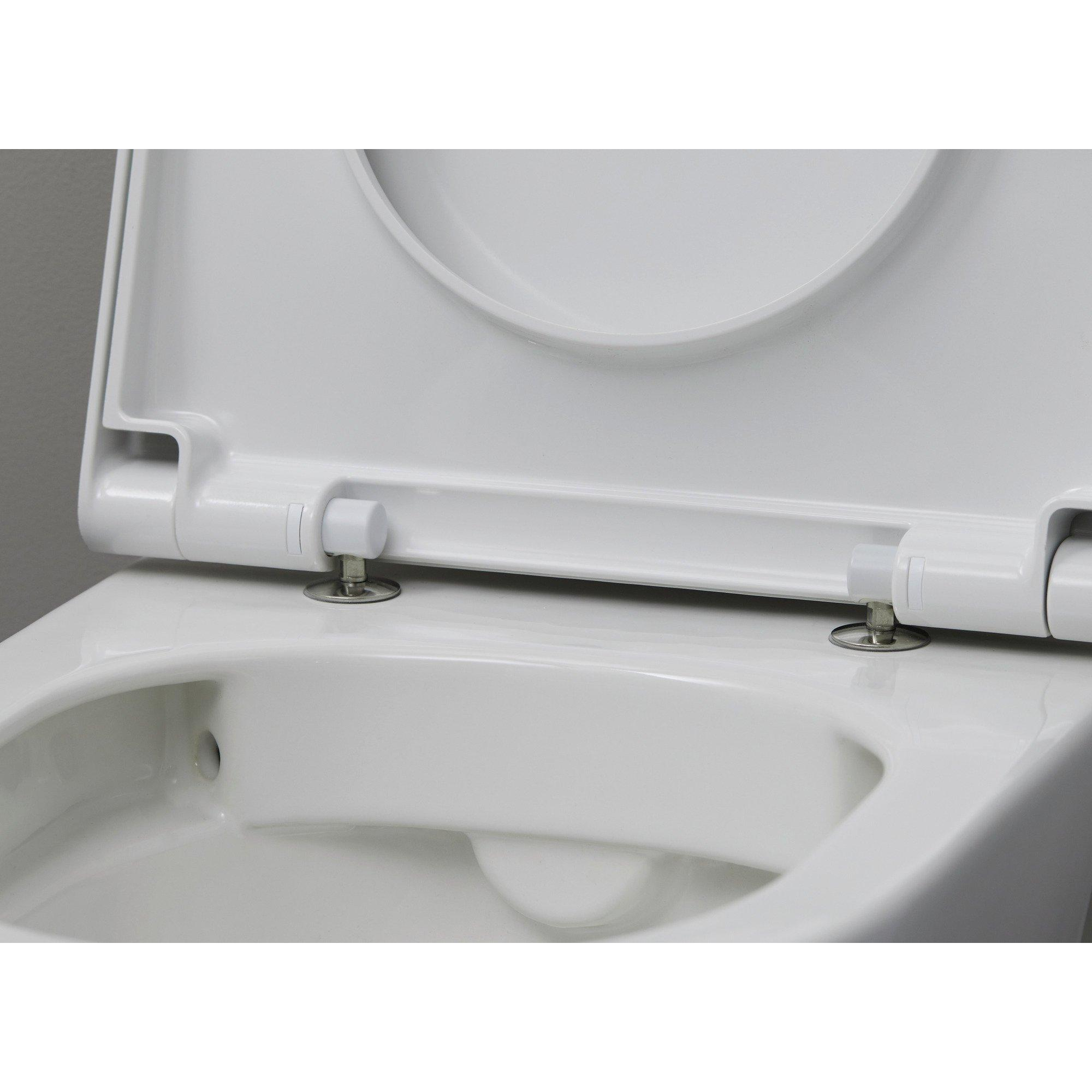 Duravit D-Neo Унитаз подвесной 37x54 см, безободковый, в комплекте с сиденьем 0021690000, цвет: белый