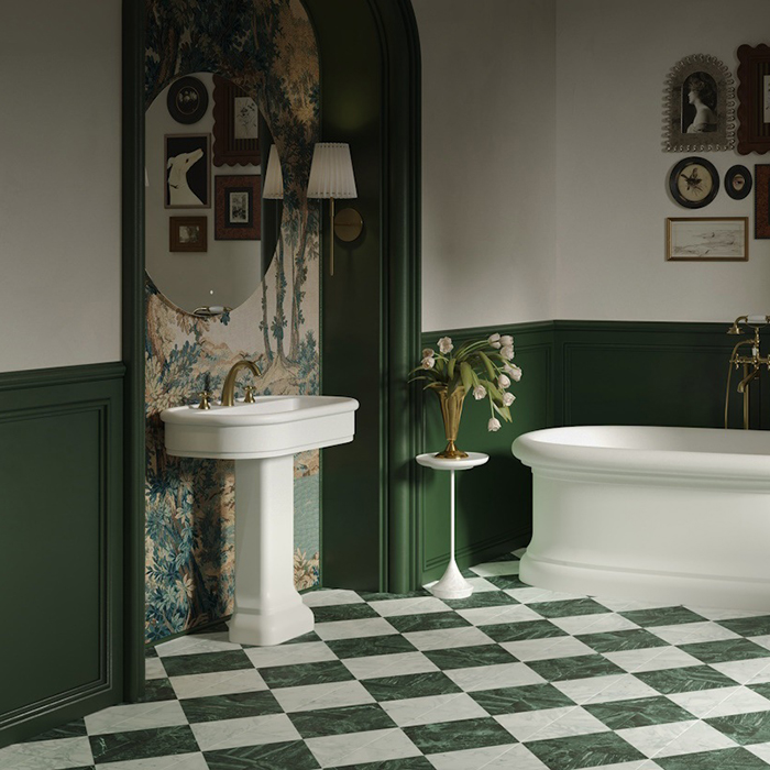 Salini Opera Раковина 75x50x16см., накладная, 3 отв., с пьедесталом, S-Stone, цвет: белый матовый