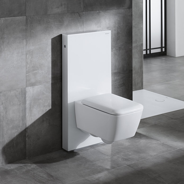 Geberit iCon Square Унитаз 35х54см., подвесной, безободковый, цвет: белый