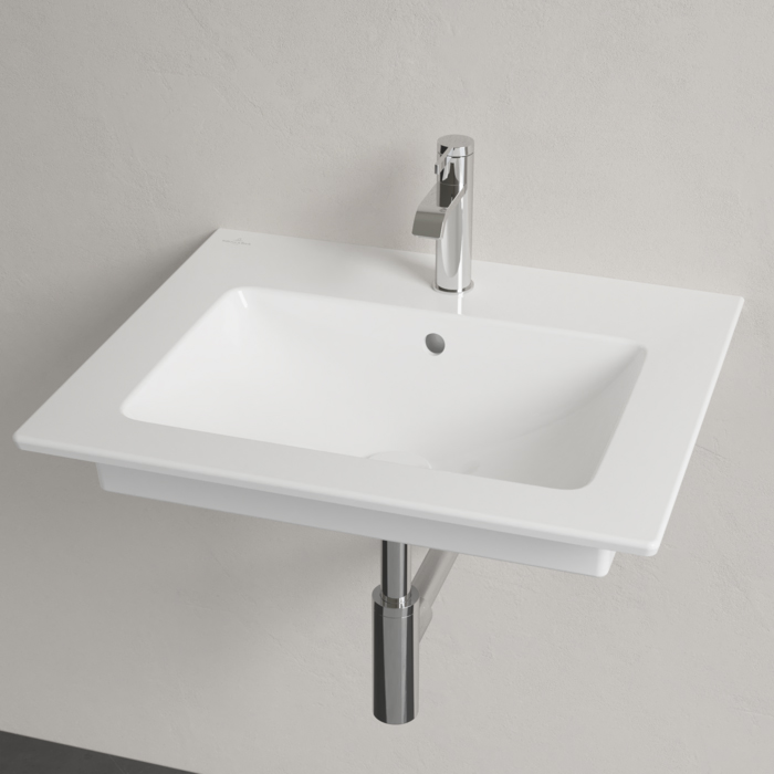 Villeroy&Boch Venticello Раковина 60х50 см, 1 отв., с переливом, цвет: белый
