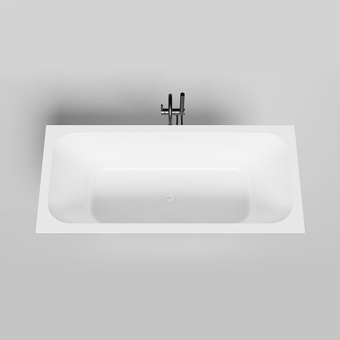 Salini Orlanda Axis Kit Встраиваемая ванна на ножках 170x75x60см., "Up&Down", сифон, интегрированный слив-перелив, материал: S-Sense, цвет: белый глянцев