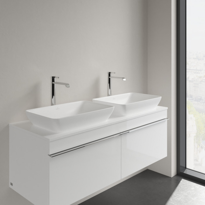 Villeroy&Boch Venticello Раковина 55x36см., без отв., накладная, цвет: альпийский белый