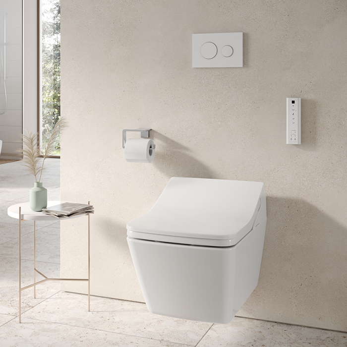 TOTO WASHLET SX EWATER+ Сиденье для унитаза CW522EY, с дистанционным управлением и автосмывом, цвет: белый