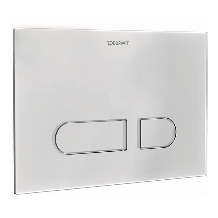 Duravit A.1 Клавиша смыва Plus, с подсветкой, цвет: белый