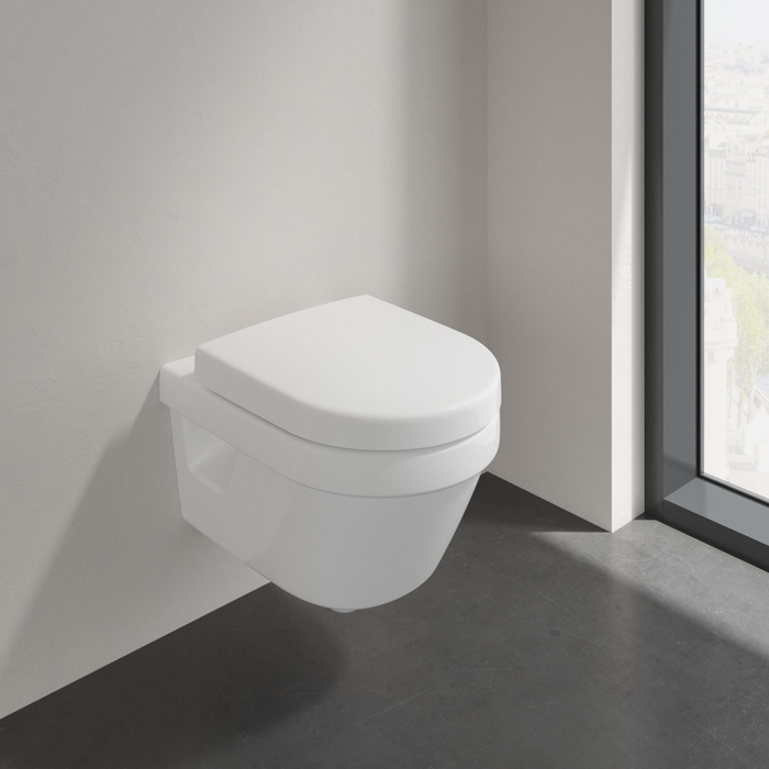 Villeroy & Boch Architectura, Унитаз подвесной, 35x48см, цвет: белый