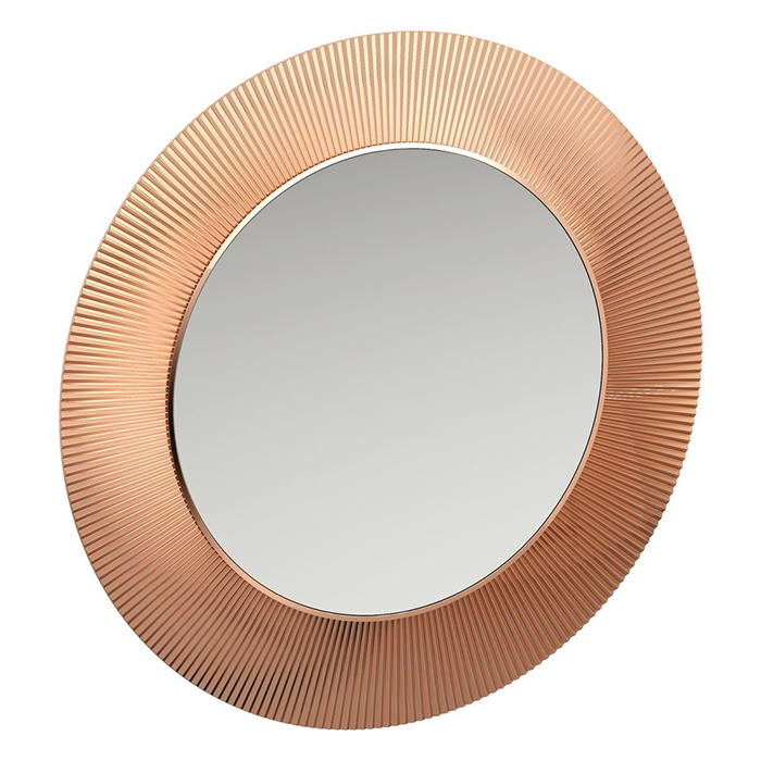 Laufen Kartell Зеркало круглое d=78см, настенное, без подсветки, цвет: медь