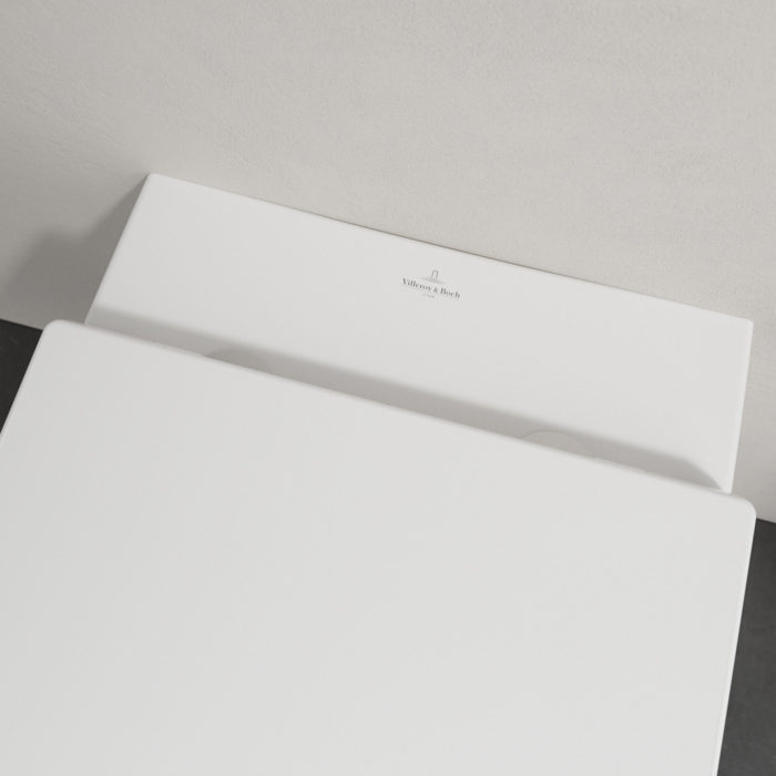 Villeroy&Boch Venticello, Унитаз подвесной, горизонтальный выпуск, 37.5x 56см, цвет: белый