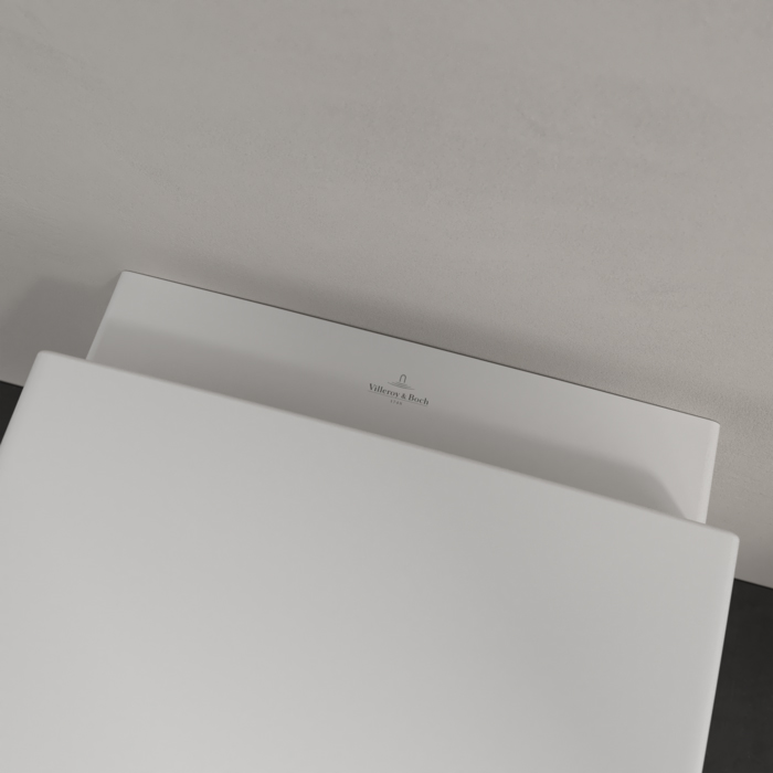 Villeroy&Boch Subway 2.0, Унитаз подвесной, горизонтальный выпуск, 35.5x48см, с антигрязевым покрытием CeramicPlus, цвет: белый