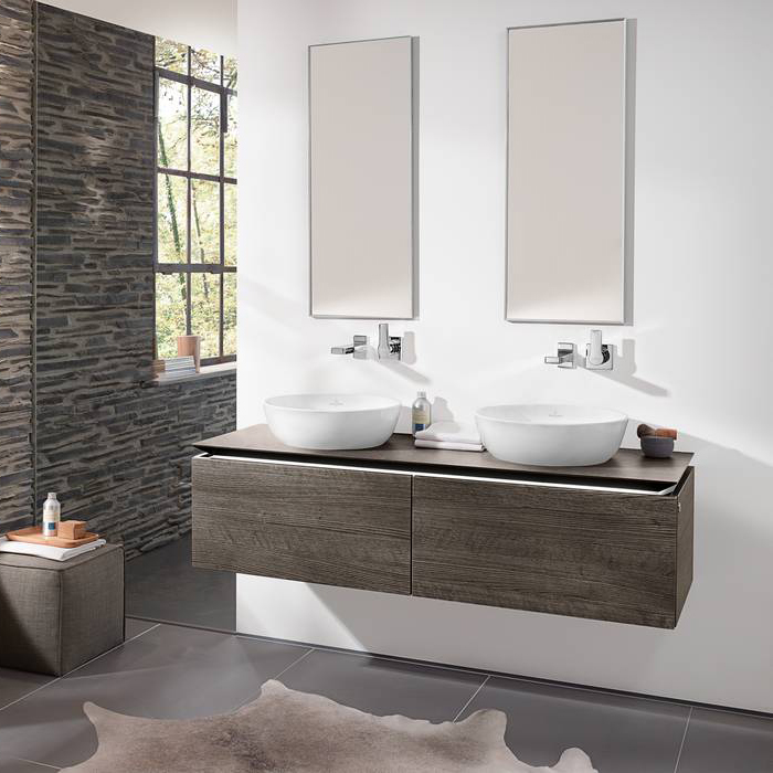 Villeroy&Boch Artis Раковина 43х43 см, без отв., без перелива, с антигрязевым покрытием CeramicPlus, цвет: белый