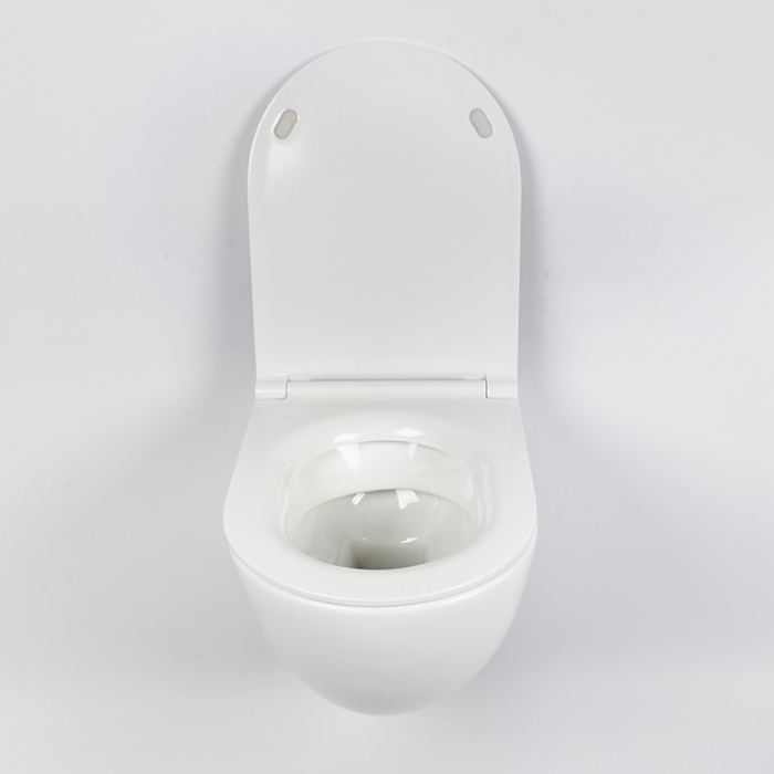 Galassia Dream Унитаз подвесной 56x36см., безободковый RIM, цвет: белый