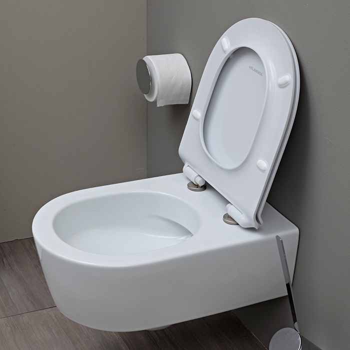 Flaminia Link Унитаз подвесной 56x36xh20см, цвет: белый глянцевый