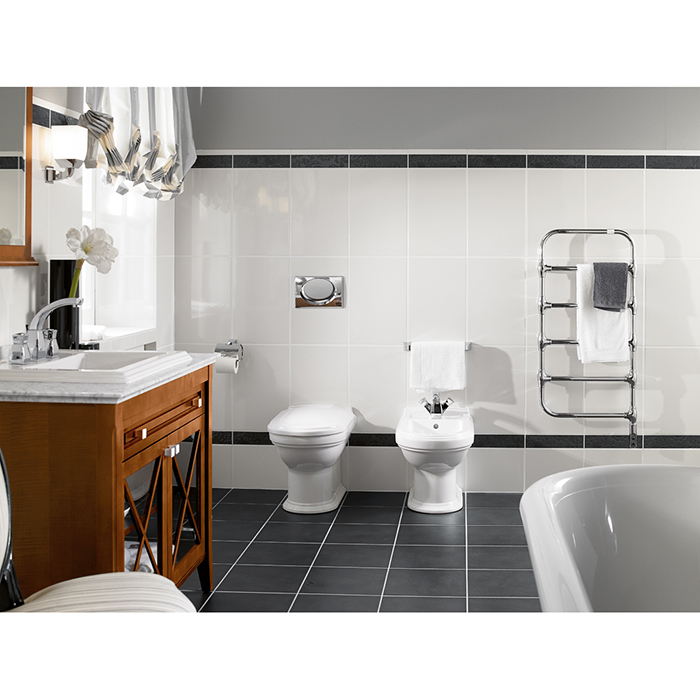 Villeroy&Boch Hommage Раковина 63х52.5 см, 1 отв., с переливом, с антигрязевым покрытием CeramicPlus, цвет: белый