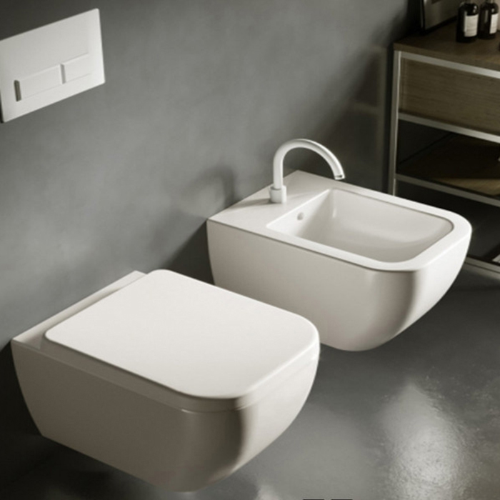 Hatria Bianca Унитаз подвесной 52x36см., цвет: белый