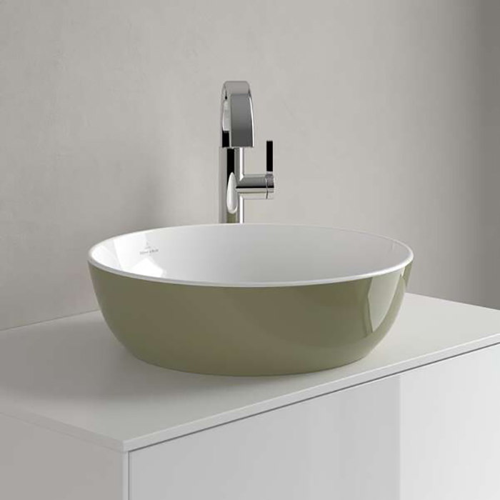 Villeroy&Boch Artis Раковина 43x43x13см., накладная, цвет: Indian Summer