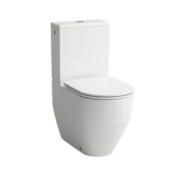 Laufen Pro Унитаз моноблок, приставной 36х65х44см., слив универсальный, Rimless, подвод сбоку, цвет: белый