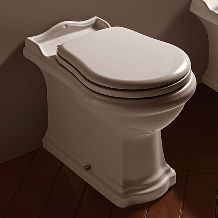 Kerasan Retro Унитаз приставной 61х39см, слив универсальный, цвет ...