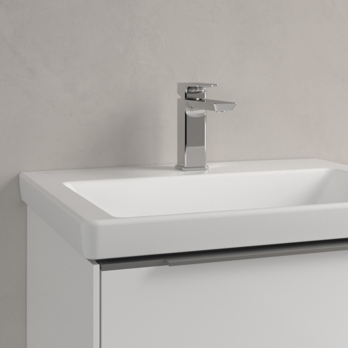 Villeroy&Boch Subway 3.0 Раковина 60х47х16.5см., 1 отв., подвесная, CeramicPlus, без перелива, цвет: белый камень