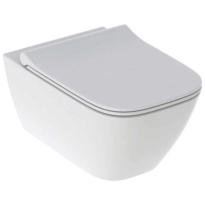 Geberit Smyle Square Унитаз 35х54см., подвесной, безободковый, цвет: белый
