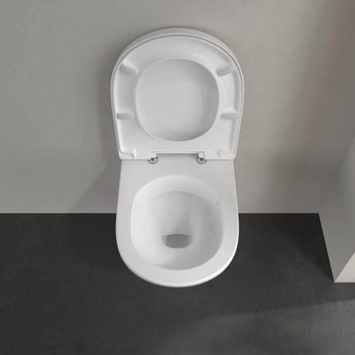 Villeroy&Boch O.novo Унитаз подвесной 36x49 см, безободковый, цвет: белый