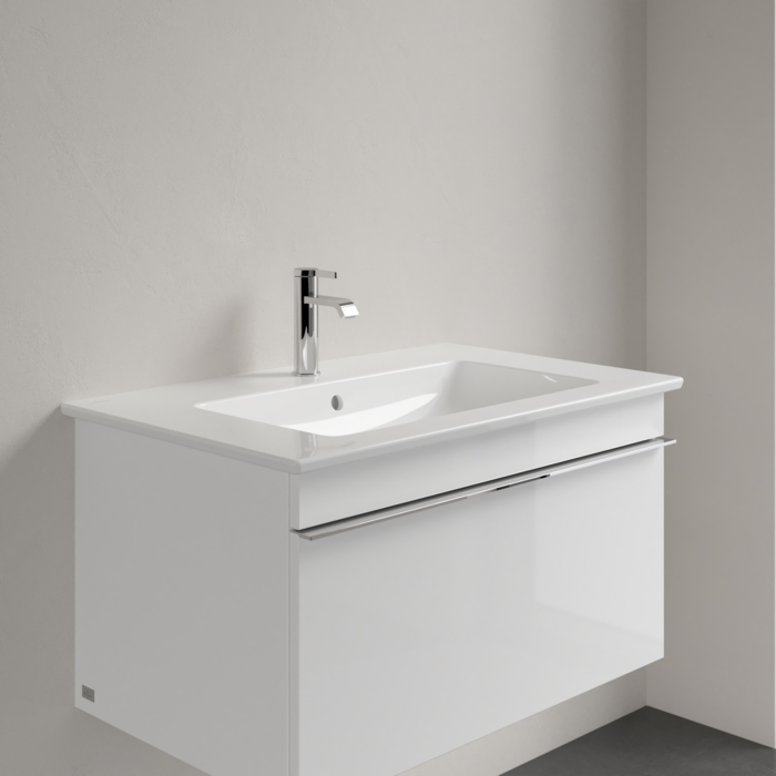 Villeroy&Boch Venticello Раковина 80х50 см, 1 отв., с переливом, с антигрязевым покрытием CeramicPlus, цвет: белый
