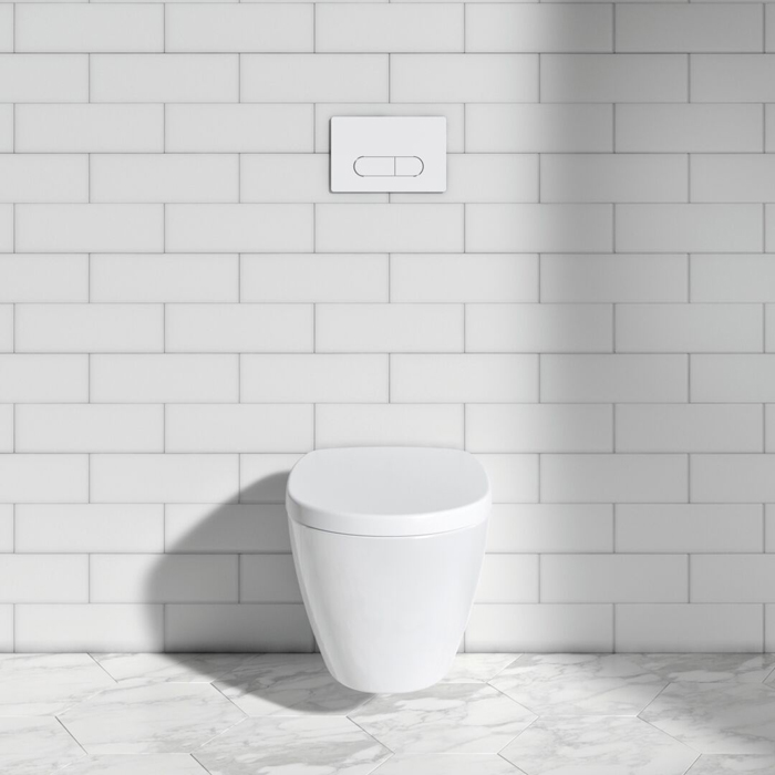 Ideal Standard Prosys Oleas M1 Механическая панель смыва, двойной смыв, цвет: белый